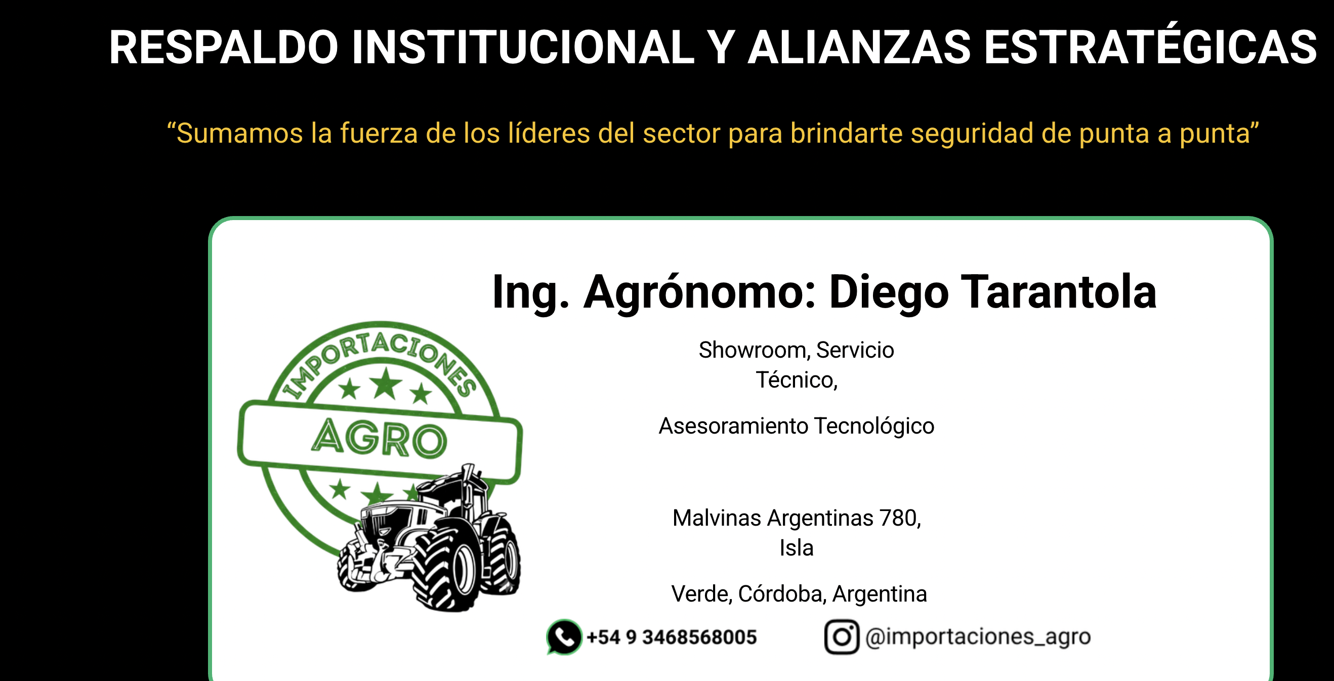 Importaciones Agro
